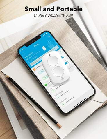 GoveeLife Smart Mini Double Button Switch