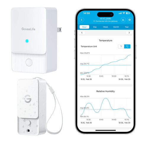 GoveeLife Smart Thermo-Hygrometer 3 Lite