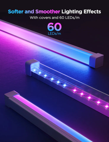 Govee RGBIC LED Strip Lights with Covers