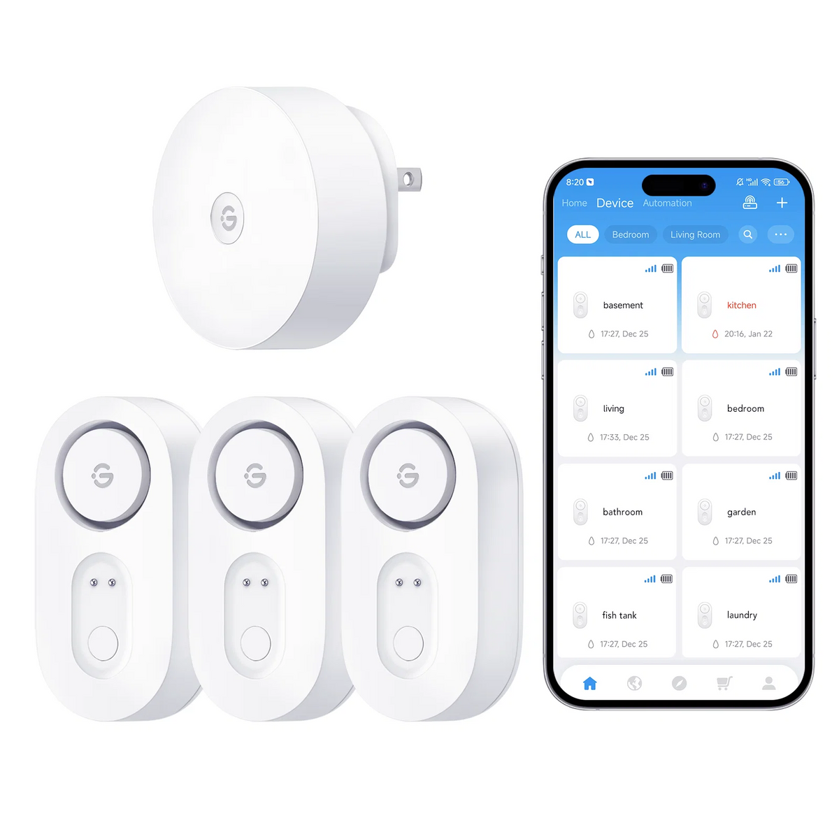 GoveeLife Water Leak Detector 1s