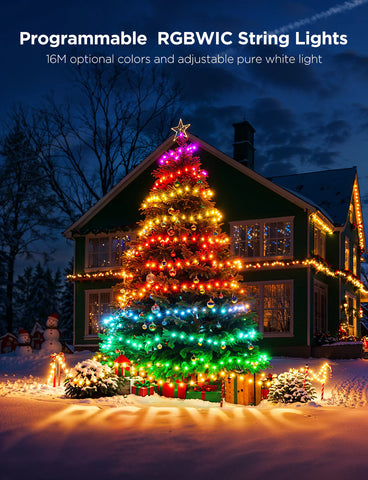 [super sale]Govee Christmas String Lights 2