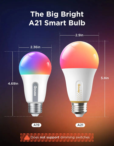 Govee E26 Smart Light Bulb 1600lm