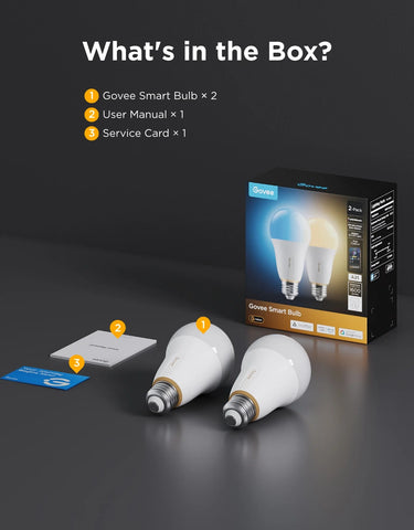 Govee E26 Smart Light Bulb 1600lm
