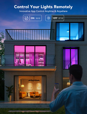 Govee Smart RGBWW Light Bulbs 1200 Lumens