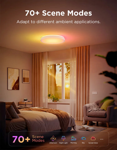 Govee 15-Inch RGBICWW Smart Ceiling Light Pro