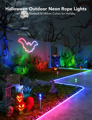 Govee RGBIC Outdoor Neon Rope Light