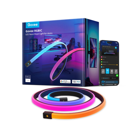 Govee RGBIC LED Neon Rope Lights for Desks