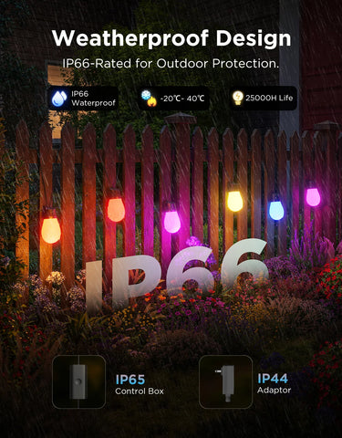 Govee Smart Outdoor S14 Bulb String Lights 2