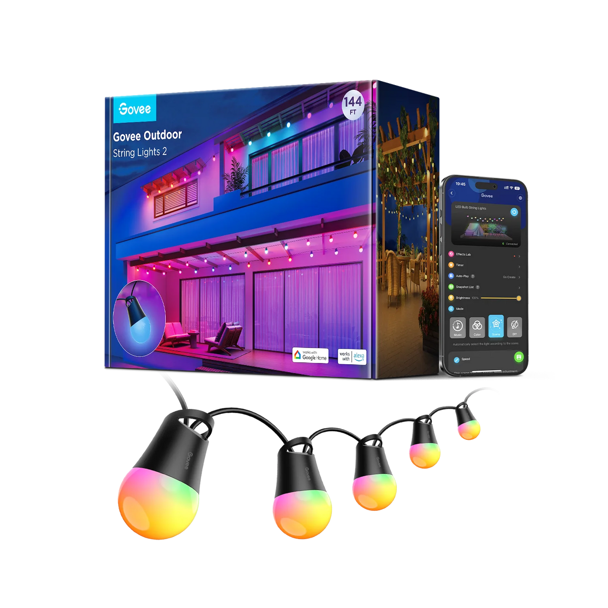 Govee Outdoor String Lights 2
