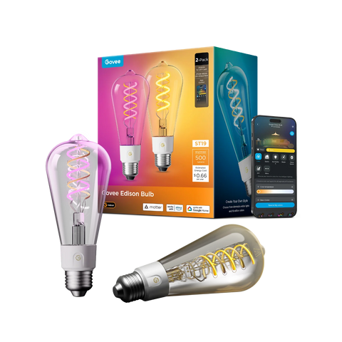 Govee E26 Smart Edison Light Bulb 500lm