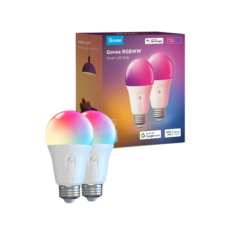 Govee Smart RGBWW Light Bulbs 1200 Lumens