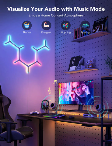 [Super Sale]Govee Glide RGBIC Y Lights