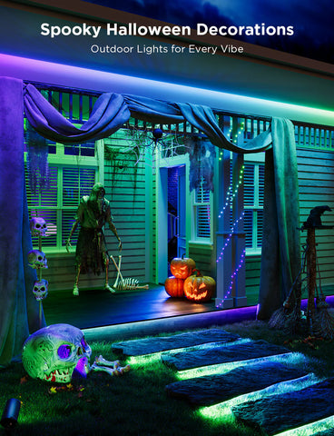 Govee Wi-Fi RGBIC Outdoor Strip Lights