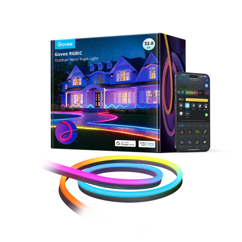 Govee RGBIC Outdoor Neon Rope Light