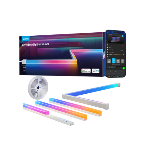 Govee RGBIC LED Strip Lights with Covers
