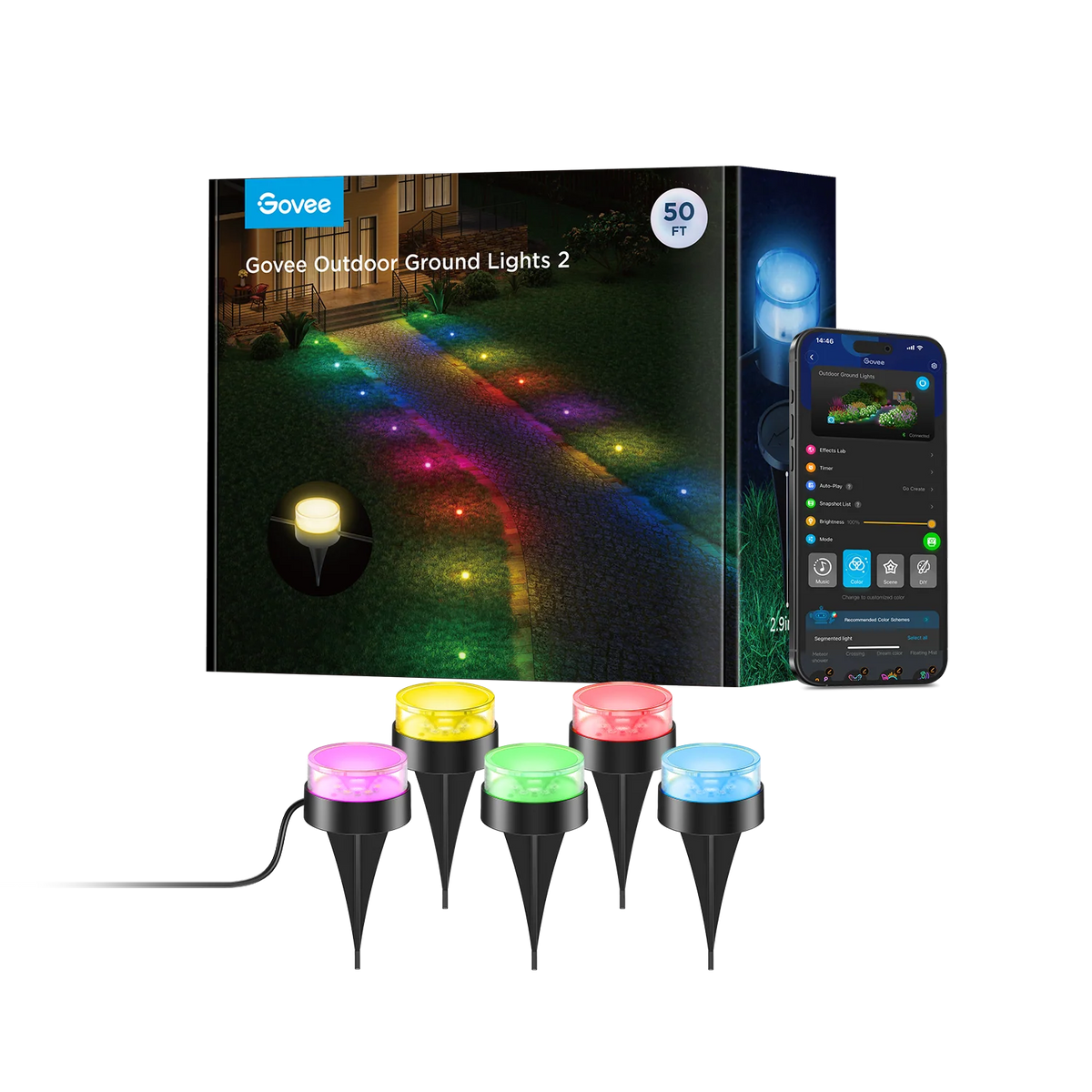Govee Outdoor Ground Lights 2