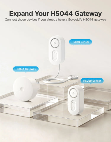 GoveeLife Water Leak Detector 1s With Sensor Cable