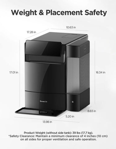 GoveeLife Smart Nugget Ice Maker Pro
