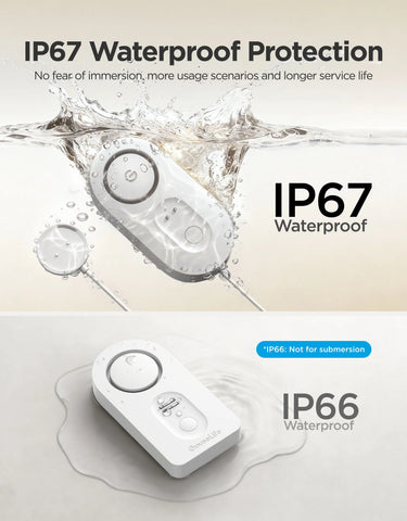 GoveeLife Water Leak Detector 1s With Sensor Cable