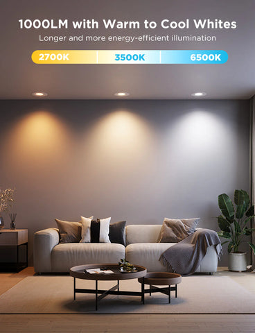 Govee 6-Inch Smart Retrofit Recessed Can Lights