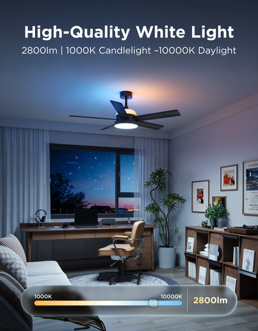 Govee 52 Inch Ceiling Fan with Lights