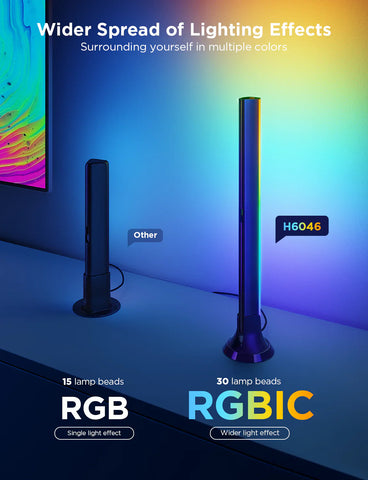 Govee TV Backlight 3 Lite Kit for 55-65 inches TVs