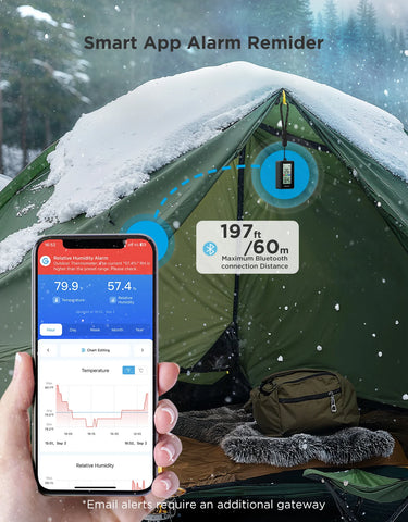 Goveelife Outdoor Portable Thermo-Hygrometer