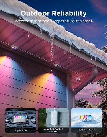 [Super Sale] Govee Permanent Outdoor Lights Prism