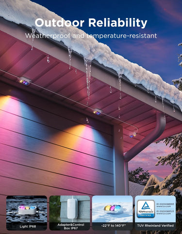 Govee Permanent Outdoor Lights Prism