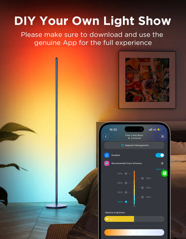 Govee RGBICW Smart Floor Lamp Basic