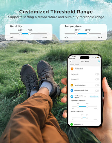Goveelife Outdoor Portable Thermo-Hygrometer