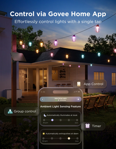 Govee Outdoor Solar String Lights