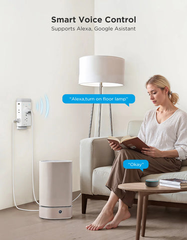 Govee Smart Plug Outlet Extender With Night Light