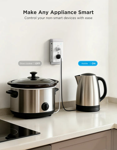 Govee Smart Plug Outlet Extender With Night Light