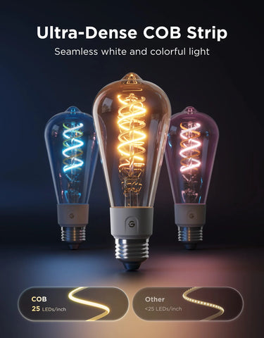 Govee E26 Smart Edison Light Bulb 500lm
