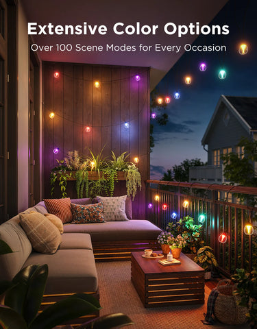 Govee Outdoor Clear Bulb String Lights