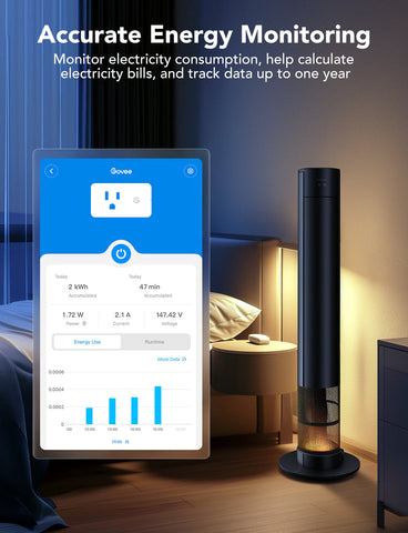 Govee Smart Plug Pro with Energy Monitoring