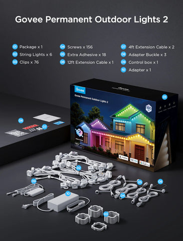 Govee Permanent Outdoor Lights 2