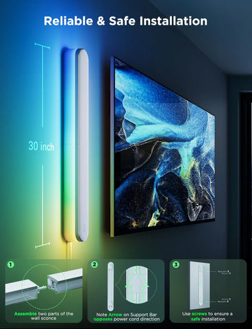 [Super Sale]Govee Wall Sconce